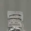 WILLBOND 120 Pieces Metal Zipper Insertion Pin 4 Sizes Zipper Repair Kit Latch Slider Retainer for Jackets Coats 3 Colors DIY Sewing Replacement, Size of 3/5/8/10