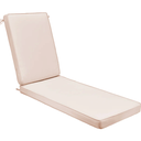 AAAAAcessories Outdoor/Indoor Deep Seat Patio Chair Cushions, Water-Resistant Replacement Patio Furniture Cushions
 22x26, Cushions 2 Pcs 22x43Inch, Beige