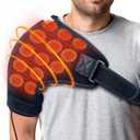 UTK Far Infrared Shoulder Heating Pads Electric, Heated Shoulder Wrap for Shoulder, Shoulder Infrared Therapy for Keep Shoulder, XL/XXL, Shoulder Plus Heating Pads Black