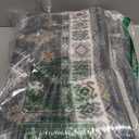 Boho Kitchen Rug Sets 2 Piece with Runner, Non-Slip Kitchen Mats for Floor Stain-Resistant and Washable Kitchen Rugs and Mats Grey Kitchen Floor Mat Runner Carpet for Kitchen, Hallway, Easy to Clean