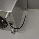 GSTP Universal 2.5 Gallon 10L Fuel Cell Tank with Cap and Level Sender Polished Aluminum Silver