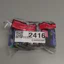 Labelife 6-Pack Replace Brother P Touch Label Tape, TZe TZ Tape 12mm 0.47 Laminated Color Label Maker Tape for Brother PT-D210 PT-H110 PT-D220 PT-D400, White on Pink/Lime Green/Orange/Blue/Green/Black