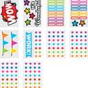Wow Work Wall Bulletin Board Set 62 Pieces, 24 1/2 x 16