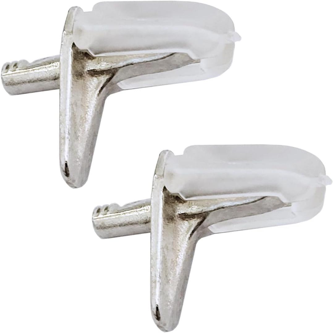 100pcs Cabinet Shelf Support Pegs 3mm Shelf Holder Bracket Pins for Bookshelf Display Cabinet Wardrobe Closet Cupboard Kitchen Bookcase