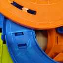 Hot Wheels City Track Set with 1 Car, 2-in-1 Race Tower that Transforms from Single to Dual-Mode Racing, Includes Kid-Powered Elevator