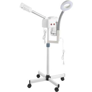 Winado 2 in 1 Facial Steamer with 5X Magnification Light, Deep Cleaning for Personal Skin Care, Beautician Steamer Professional Humidifier Facial Spa Mist Steam for Home & Beauty Salon, White