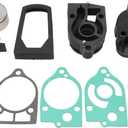 77177A3 Water Pump Impeller Kit with Housing for Mercury Marine 30 JET 35 40 45 50 60 65 70 HP 2 Stroke Outboards 46-77177A3 Sierra 18-3324