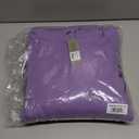 HUDSON Men's Crop Hoodie, XL, Purple