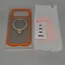 TORRAS Ostand Q3 Air for iPhone 17 Pro Max Case with 360 Magnetic Stand, Fit for MagSafe, Mil-Grade Drop Tested, Camera Control Button, Shockproof Phone Case for iPhone 17 Pro Max 6.9", Horizon Orange