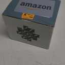 J.M.Deco 12 Opening Collage Picture Frames Wall Decor, 4x6 Collage Photo Frames with Metal hooks, Picture Frame Set for Home Decoration Christmas Gifts, Assembly Required, Ashes