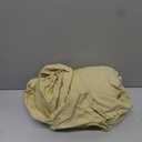 Extra Deep Queen Fitted Sheet - Hotel Luxury Single Fitted Sheet Only - Easily Fits 18 inch to 24 inch Mattress - Ultra Soft, Wrinkle Free with Extra Deep Pockets - Breathable & Comfy - Heathered Tan