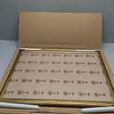 puthiac 20x24 Oak Wood Picture Frames -20"x24" Poster Frames for Wall, 20x24 Picture Frames for Wall, 20 x 24 Picture Frame, 20 x 24 Frames(1 Pack, Beige)