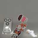 UniqueMe Compatible for 3 Pack iPhone 17 Pro Max Camera Lens Protector - [Drop Protection] Anti Scratch Full-Coverage Camera Cover Screen (Transparent)