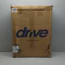 Drive Medical Deluxe Lightweight Aluminum Transport Wheelchair, Blue, 17"