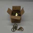 Eapele 20pcs Steel E-Track O Ring Tie-Down Anchors, Secure Cargo in Enclosed/Flatbed Trailers, Trucks, Load Limit of 1500lb