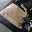 SAVIOR HEAT Heated Gloves for Men Women, Rechargeable Electric Heated Leather Skiing and Snowboarding Gloves, M, Beige