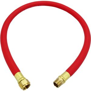 Milton 2780-3LH 3 Foot 1/2" EPDM Rubber Leader Hose