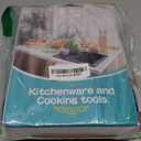 TeamFar Toaster Oven Pan with Rack Set, 9 x 7 x 1 Inch Stainless Steel Mini Baking Pan Tray with Grid Rack for Baking Roasting Cooling, Non-Toxic & Heavy-Duty, Dishwasher Safe, (2 Pans + 2 Racks)