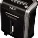 Fellowes Powershred 79Ci 16-Sheet 100% Jam-Proof Heavy Duty Crosscut Paper Shredder Machine for Office and Home, Black/Dark Silver 3227919