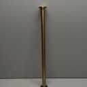 Ivilon Tension Curtain Rod - Spring Tension Rod for Windows or Shower, 24 to 36 Inch. Warm Gold