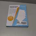 MaxGear 200 Price Tags with String, Gift and Clothing Tags, Hang Tag for Clothes, Jewelry, and Gifts  2" x 3.5" Printable Paper Tag Paper Labels for Easy Organization and Labeling