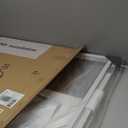 Folding Desk - 31.5" Wood Top Foldable Desk for Small Spaces | No Assembly Required Compact Table for Home Office, Writing, and Study (White)