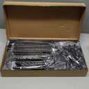 RITOLLO Tall Shoe Rack with Cover - 9 Tiers Shoe Organizer Large Capacity Storage with 8 Side Pockets 30-45 Pairs and Boots Vertical Shoe Cabinet for Closets, Garage, Entryway, Dorm, Bedroom