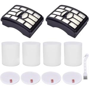 Leadaybetter Filter Replacement for Shark Rotator Pro Lift-Away NV500, NV501, NV502, NV505, NV552, NV642, UV560, ZU780, ZU782, ZU785. Compare to Part # Xff500 Xhf500, 2 + 4 Foam & Felt Filters