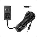 12V 1A Power Supply UL Certified 10FT Extra Thick Power Cord DC 12 Volt 1 Amps Power Adapter with 3.5 x 1.35mm and 5.5 x 2.1mm DC Plug for CCTV Camera Router etc