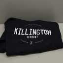 Killington Vermont Graphic Distressed Vintage Ski Pullover Hoodie size large