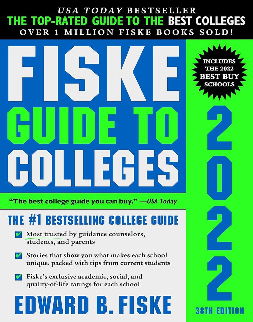 Fiske Guide to Colleges 2022: (The #1 Bestselling College Guide)