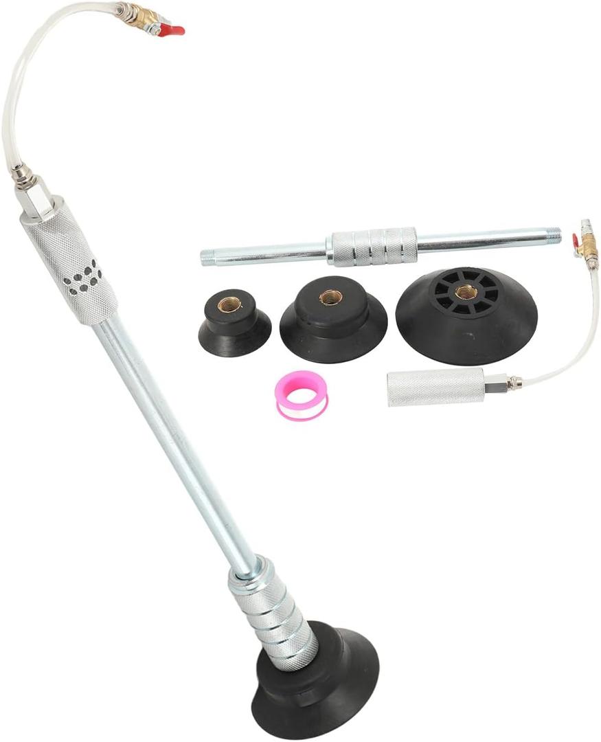 Upgraded Car Dent Puller Air Pneumatic Dent Puller Car Auto Body Repair 3PCS Auto Body Suction Cup Hand Tools Kit