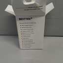 BESTTEN 2 Pack Combination Wall Light Switch and Decor Outlet, Single Pole Rocker Switch, 15A/120V, Decorative Receptacle, 15A/125V, Combo Style, Wallplate Included, Side Wire, UL Listed, White