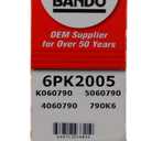 Bando USA 6PK2005 OEM Quality Serpentine Belt