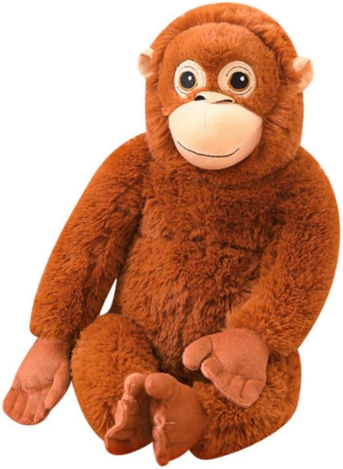 Djungelskog 64cm/25inch Orangutan, Gorilla Plush, Gorilla Stuffed Animal, Soft Plushies Pillow Gifts for Kids Girlfriend Birthday Christmas Day