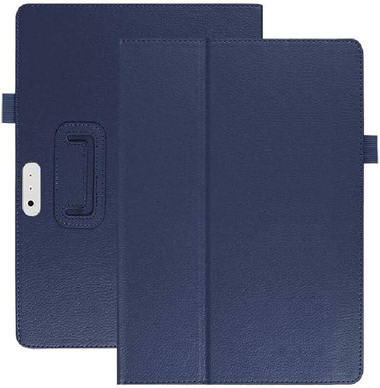 for Microsoft Surface 3 1645 1657 10.8 inch Tablet PC Smart Cover, Ultra Slim Folio Stand with Sleep/Wake Up Function Leather Case for Surface 3 10.8" (Li-Dark Blue)