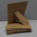 PATIKIL 10 Pack Easel Back for Picture Frame, 8 x 10 Inch Replacement Picture Frame Easel Back DIY Photo Board for Photo Frames Tiles, Poplar