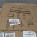 Mayne Newport Plus Mailbox Post with Standard Arm Weather-Resistant, Durable Classic Design Easy-to-Install Outdoor Mailbox Post