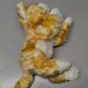 12 Inch Cute Cat Plush Toys Kitten Stuffed Plush Toys Animal Kitten Doll (Orange)