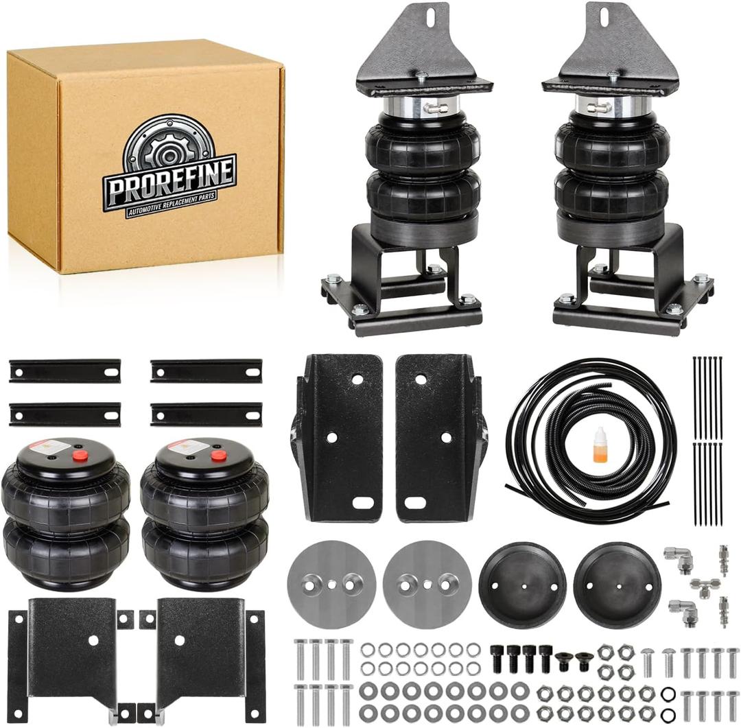 Upgraded Air Spring Bags Suspension RV Kit Compatible with Toyota Tundra Towing 2022-2025 Air Bags for Trucks Rear Suspension for trailers and caravans
