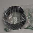 6 to 5 Inch Duct Reducer, Hon&Guan Galvanized Steel Duct Increaser 6 to 5 Duct Reducer for 5/6 Inch Duct, Inline Fan, Grow Tent Ventilation System-Black.