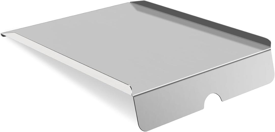 22" Stainless Steel Drip Tray Heat Baffle Diffuser Plate Grease Pan Replacement for Traeger Pro 575 and 22 Series,Lil' Tex Elite Century Pellet Grill Smoker Parts Compatible with BAC012 BCA070