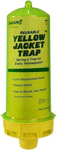 RESCUE! Reusable Yellowjacket Trap – Includes Attractant - 1 Trap