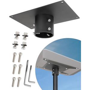 Starlink Flat High Performance Pipe Adapter, Beciety Mounting Kit for Antenna, Pole, and Roof Mount
