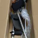 Pain Free Knee Crutch with Safety Kneepads, Ergonomic Knee Crutches with Support Platform for Enhanced Stability and Comfort, Smart Peg Leg Crutch for Single Leg Injuries