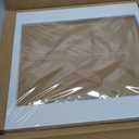 Somime 10 Pack Pre-Cut 16x20 White Picture Mats for 12x16 Photos - White Core Bevel Cut Frame Matte, Acid Free, Ideal for Frames/Artwork/Prints