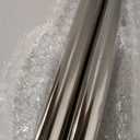 Hicarer 2 Pack 316 Stainless Steel Tubing, 1" Od (0.98"/25mm), 16 Gauge (1.5mm Wall), Round Metal Tube Industrial Metal Tubing for Home Furnishing, Machinery, Weldable/DIY Fabrication(24 Inch)