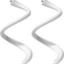 Holicfun Flexible Twist Mount for Indoor and Outdoor Security Cameras, Unversally Compatible with Ring, Blink, Eufy, Google Nest, Wyze, Arlo, Simplisafe and Other Cameras - White, 2 Pack