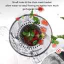 Sink Strainer with Stopper, Wokdada Revolutionary Clog-Free Food Catcher for Garbage Disposal