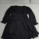 Women Dress Black. 1XL